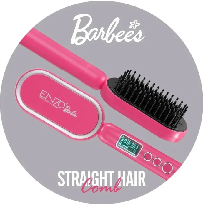 Brosse lissante ENZO  Barbie - Image 3