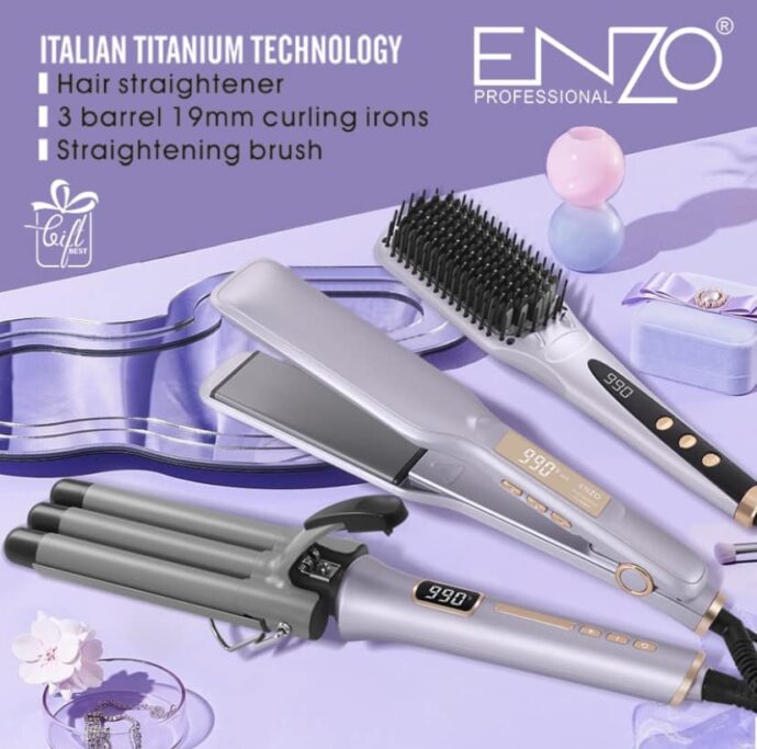 pack Enzo 3in1 (LISSEUR  + BROSSE LISSANTE + wiver )